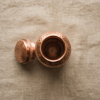 Copper & Co. Pure 99.9% Copper Water Bottle | Hand-Hammered, 34 oz